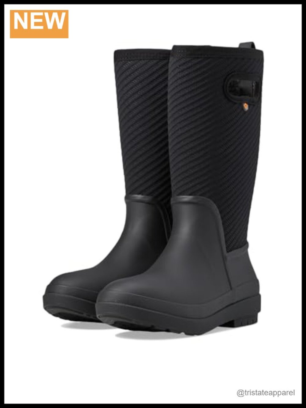 BOGS Crandall II Tall Waterproof Rain Boots Mid-Calf Pull-On